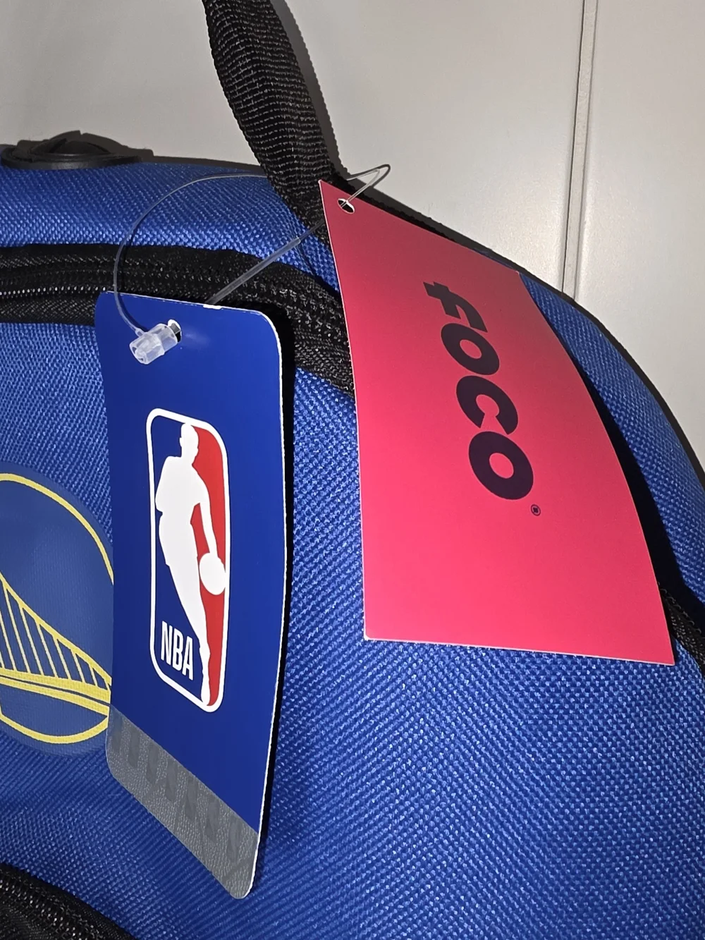 NBA Golden State Warriors Stephen Curry #30 Blue & Black Backpack Laptop Sleeve